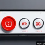 다크패턴을 통한 소비자 행동 분석 - A modern Japanese e-commerce website interface showing multiple product options with distinct button...
